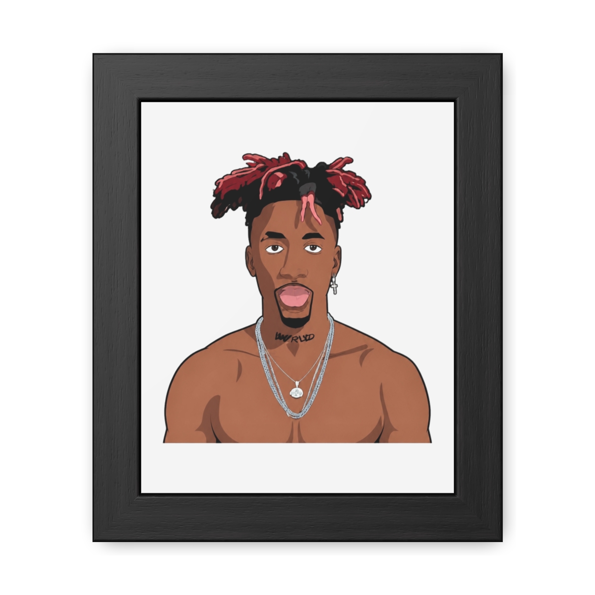 Dax Rapper Framed Prints